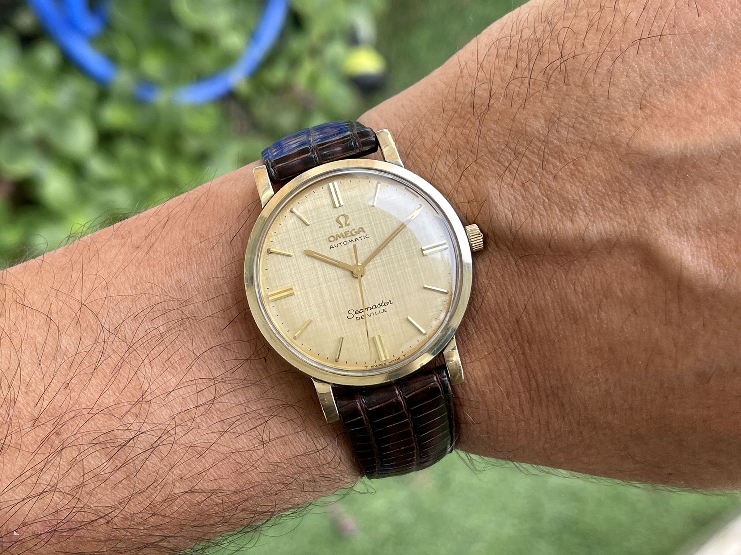 OMEGA SEAMASTER DE VILLE 1968 (circa) - Reloj suizo vintage automático Referencia 249768 Calibre 550 *** OVERSIZE ***