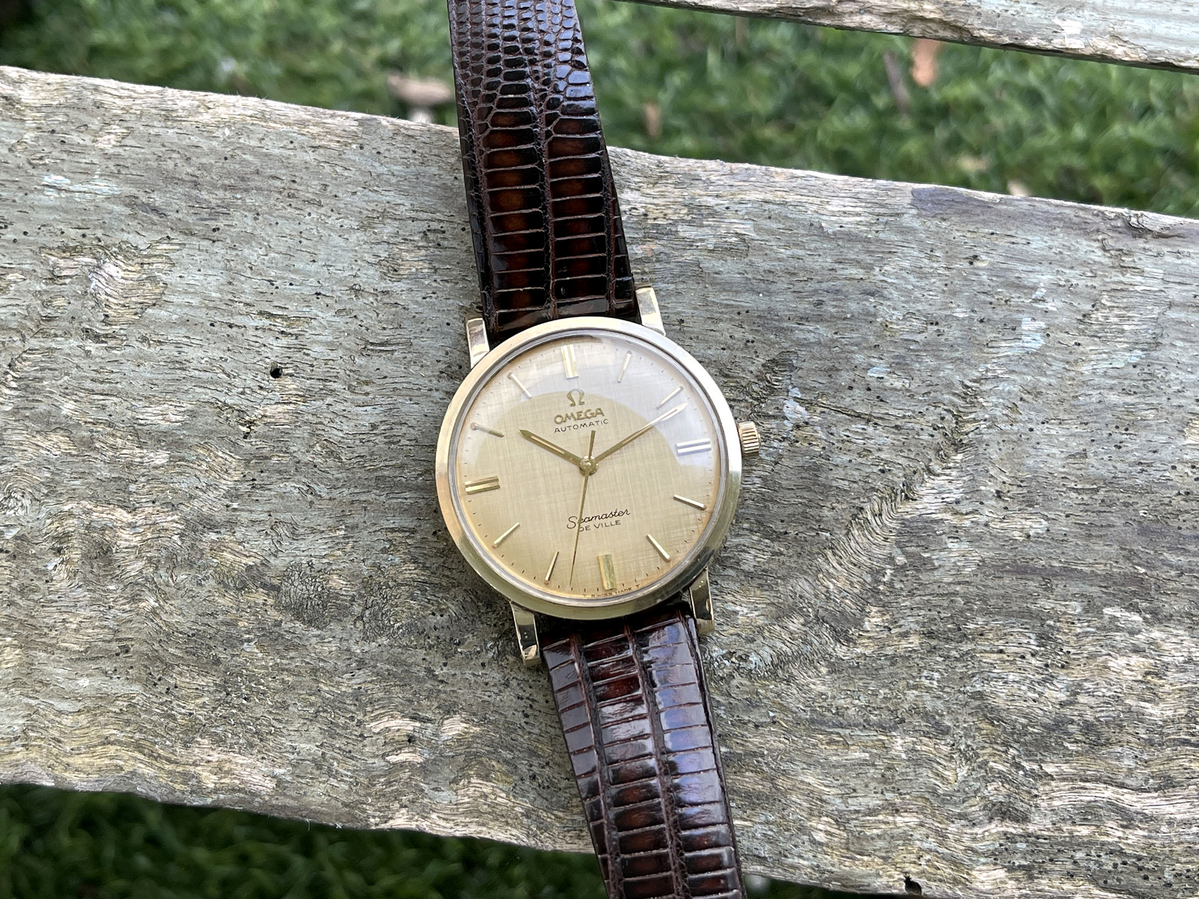 OMEGA SEAMASTER DE VILLE 1968 (circa) - Reloj suizo vintage automático Referencia 249768 Calibre 550 *** OVERSIZE ***