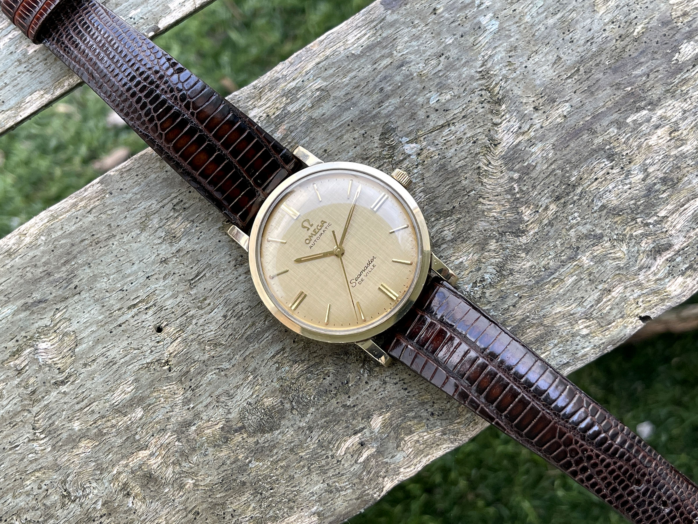 OMEGA SEAMASTER DE VILLE 1968 (circa) - Reloj suizo vintage automático Referencia 249768 Calibre 550 *** OVERSIZE ***