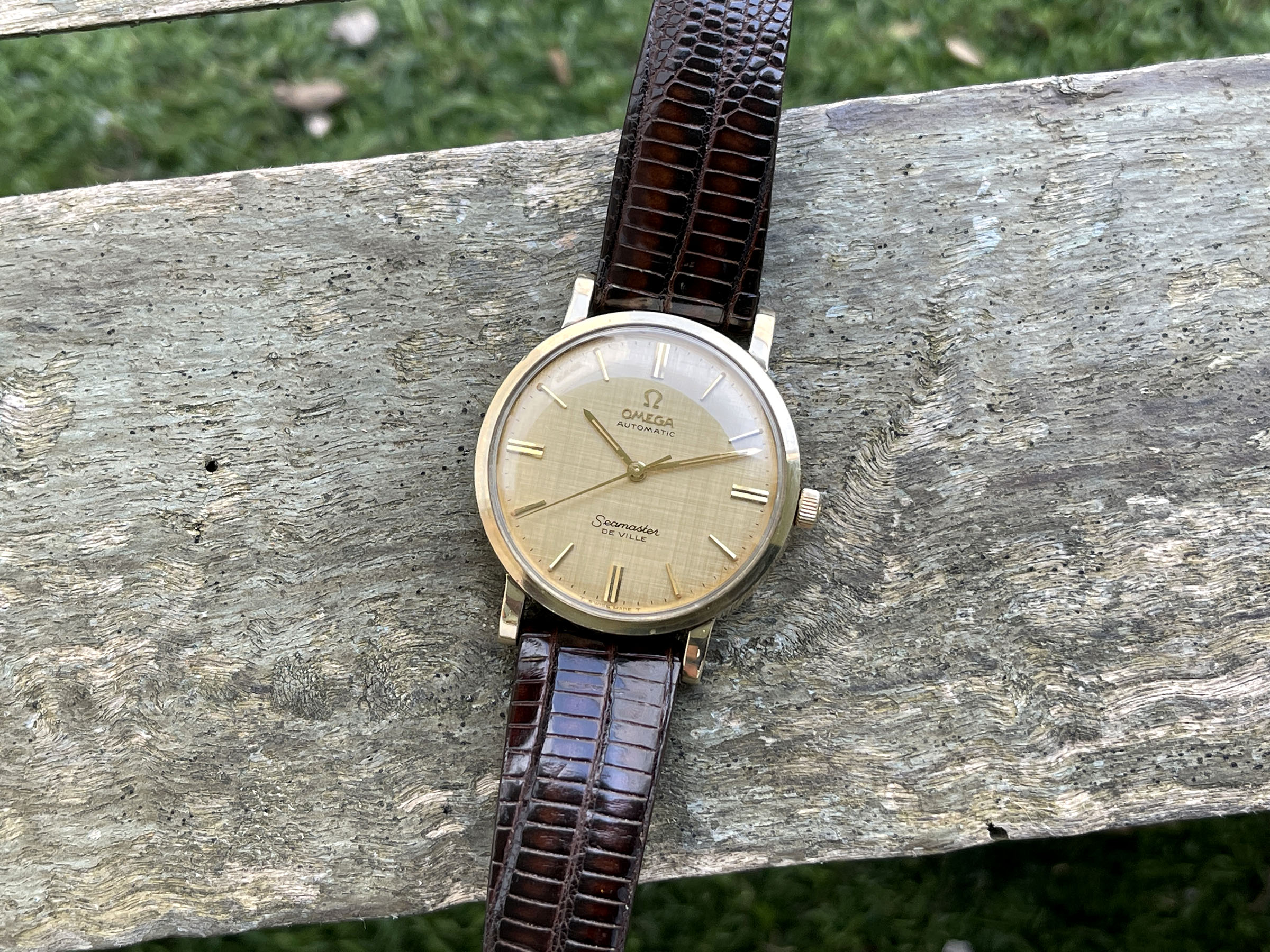 OMEGA SEAMASTER DE VILLE 1968 (circa) - Reloj suizo vintage automático Referencia 249768 Calibre 550 *** OVERSIZE ***