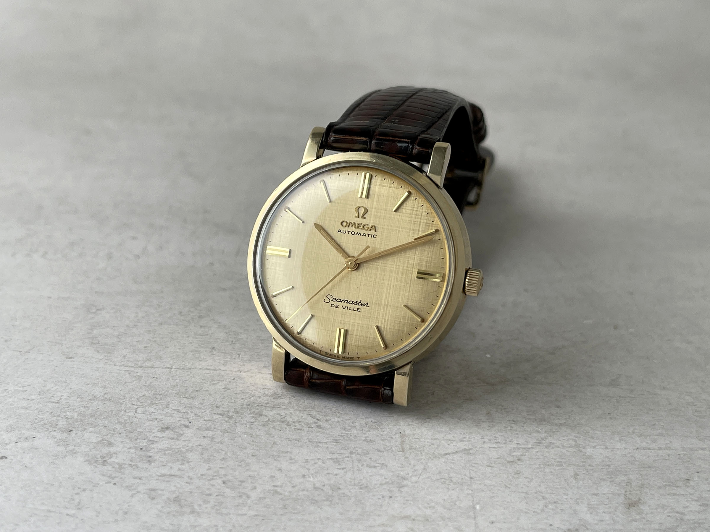 OMEGA SEAMASTER DE VILLE 1968 (circa) - Reloj suizo vintage automático Referencia 249768 Calibre 550 *** OVERSIZE ***