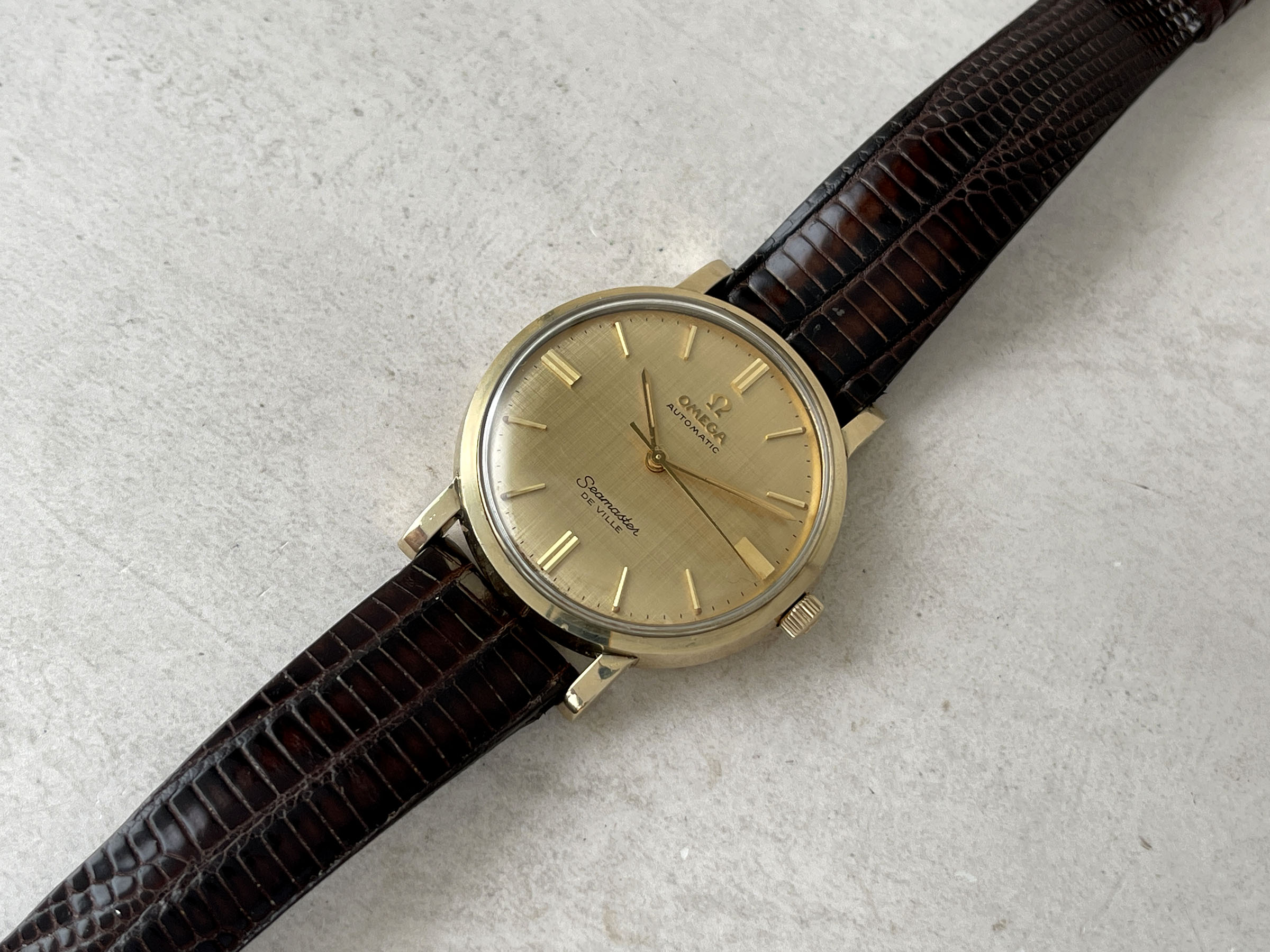 OMEGA SEAMASTER DE VILLE 1968 (circa) - Reloj suizo vintage automático Referencia 249768 Calibre 550 *** OVERSIZE ***