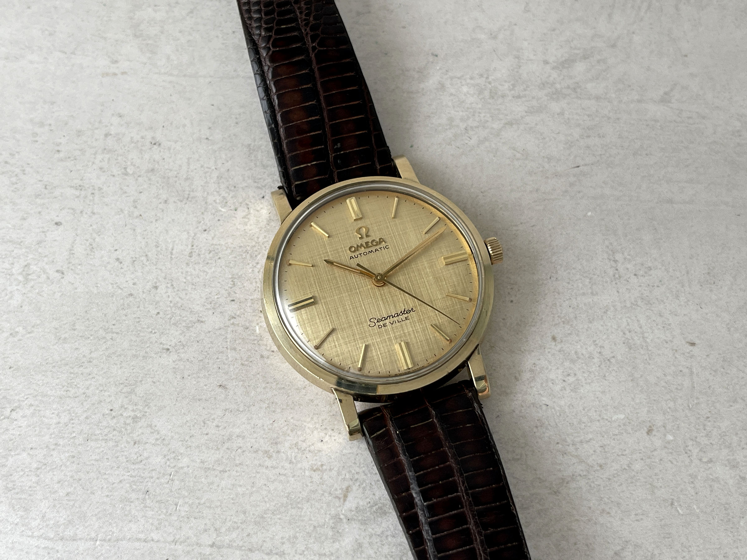 OMEGA SEAMASTER DE VILLE 1968 (circa) - Reloj suizo vintage automático Referencia 249768 Calibre 550 *** OVERSIZE ***