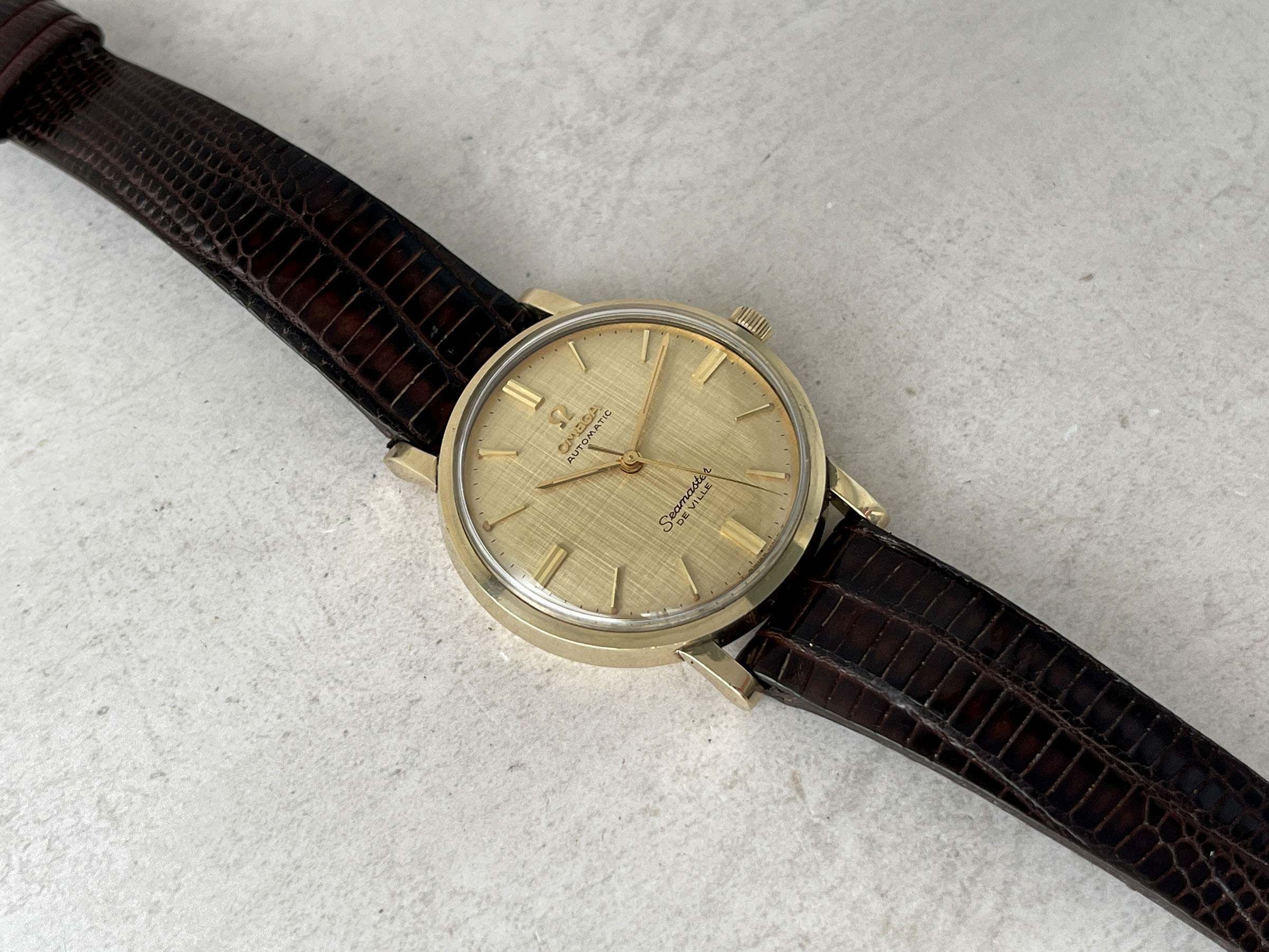 OMEGA SEAMASTER DE VILLE 1968 (circa) - Reloj suizo vintage automático Referencia 249768 Calibre 550 *** OVERSIZE ***