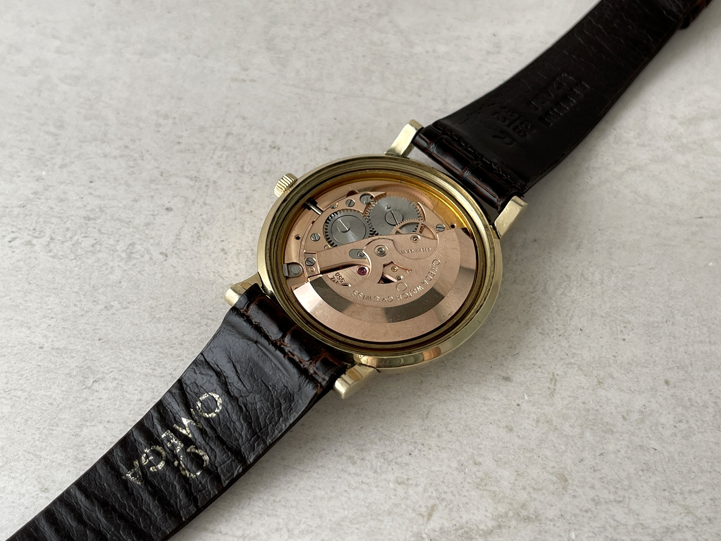 OMEGA SEAMASTER DE VILLE 1968 (circa) - Reloj suizo vintage automático Referencia 249768 Calibre 550 *** OVERSIZE ***