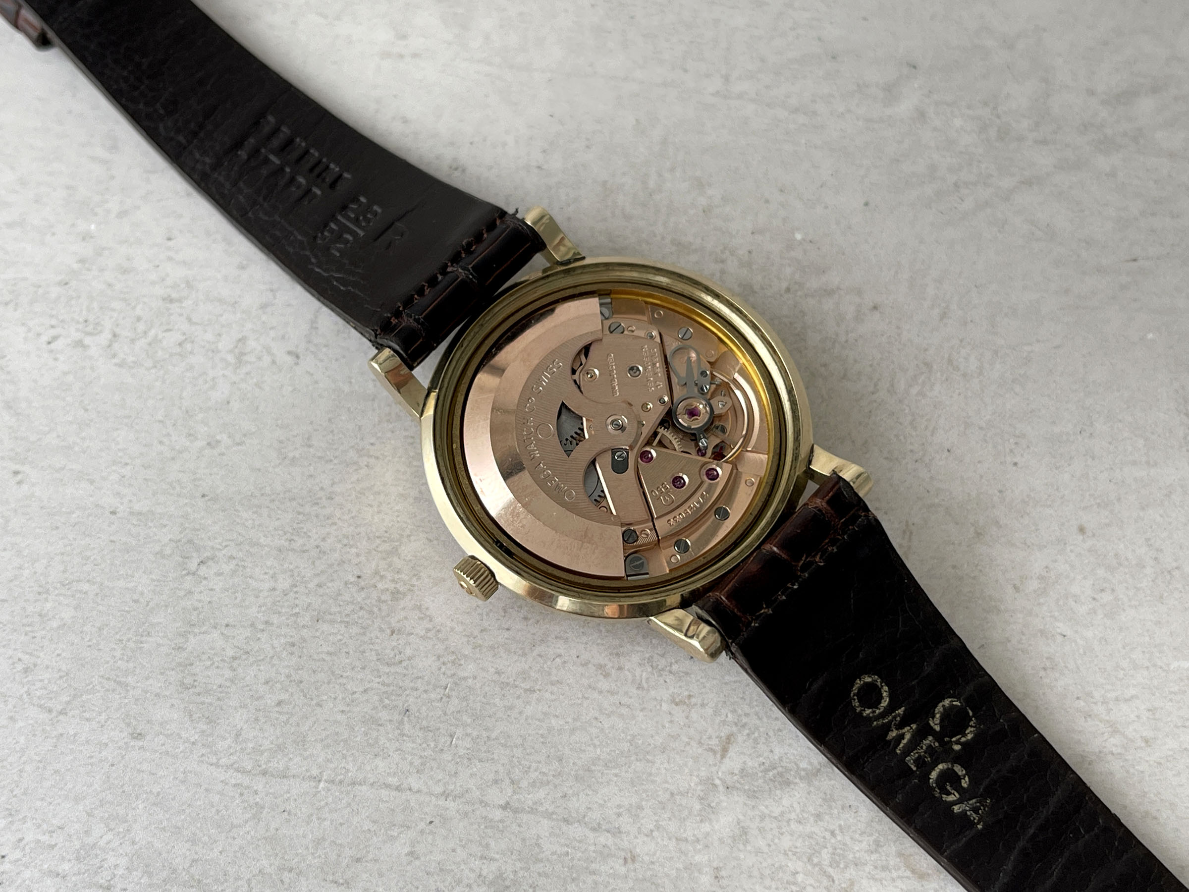 OMEGA SEAMASTER DE VILLE 1968 (circa) - Reloj suizo vintage automático Referencia 249768 Calibre 550 *** OVERSIZE ***