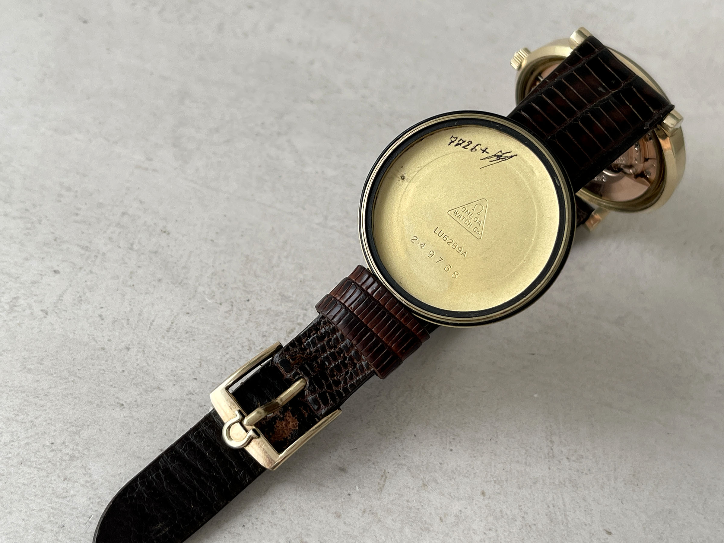 OMEGA SEAMASTER DE VILLE 1968 (circa) - Reloj suizo vintage automático Referencia 249768 Calibre 550 *** OVERSIZE ***