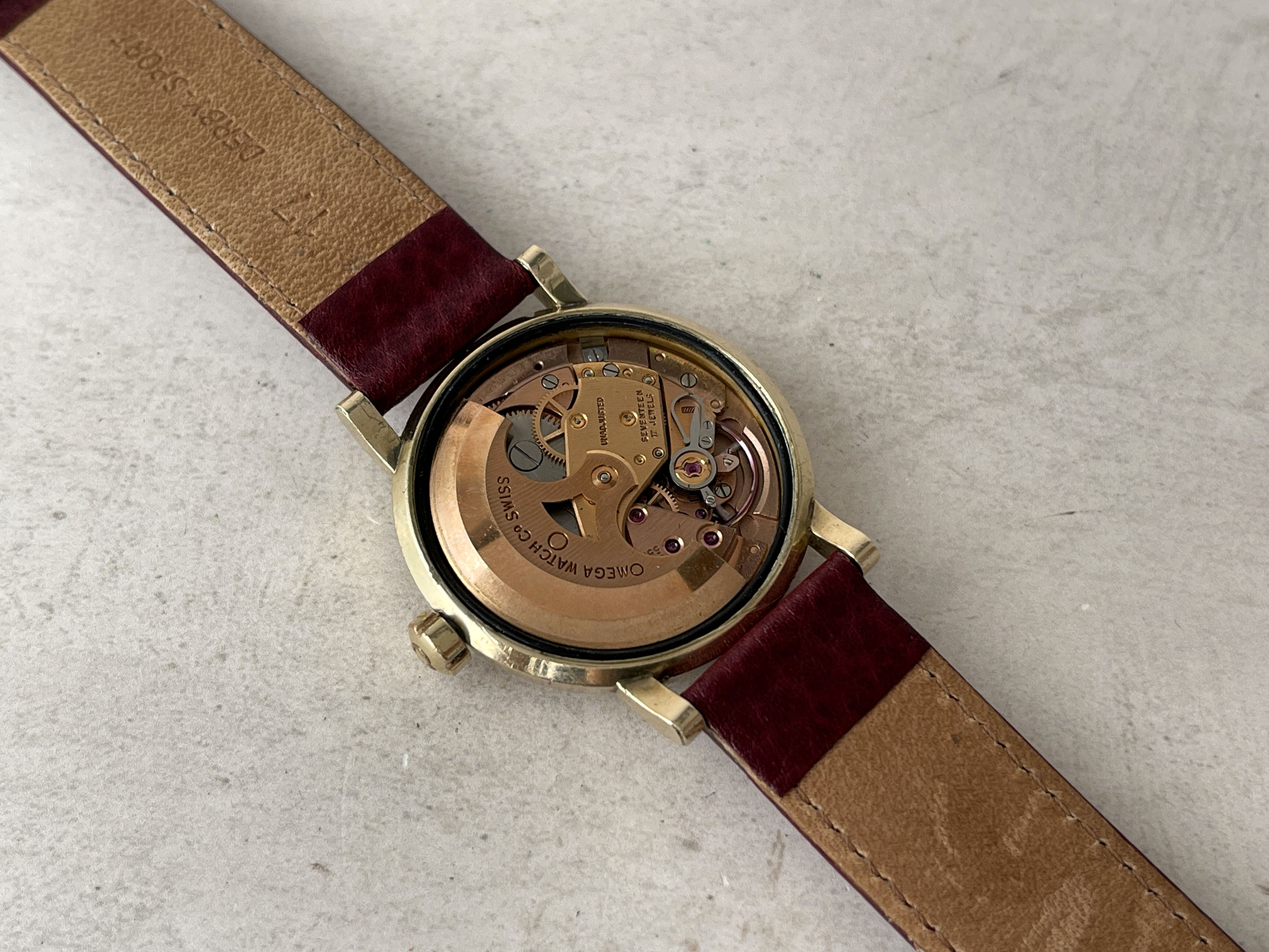 OMEGA "CHEVROLET" PRESENTATION WATCH 1969 - Vintage Swiss Automatic Watch Ref. LU 6289 Cal. 550 *** COLLECTOR'S EDITION ***