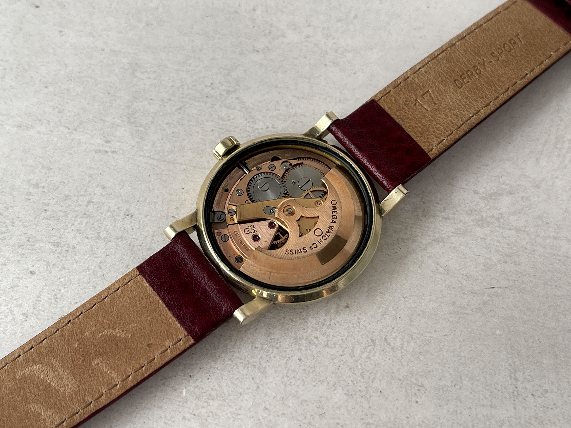 OMEGA "CHEVROLET" PRESENTATION WATCH 1969 - Vintage Swiss Automatic Watch Ref. LU 6289 Cal. 550 *** COLLECTOR'S EDITION ***