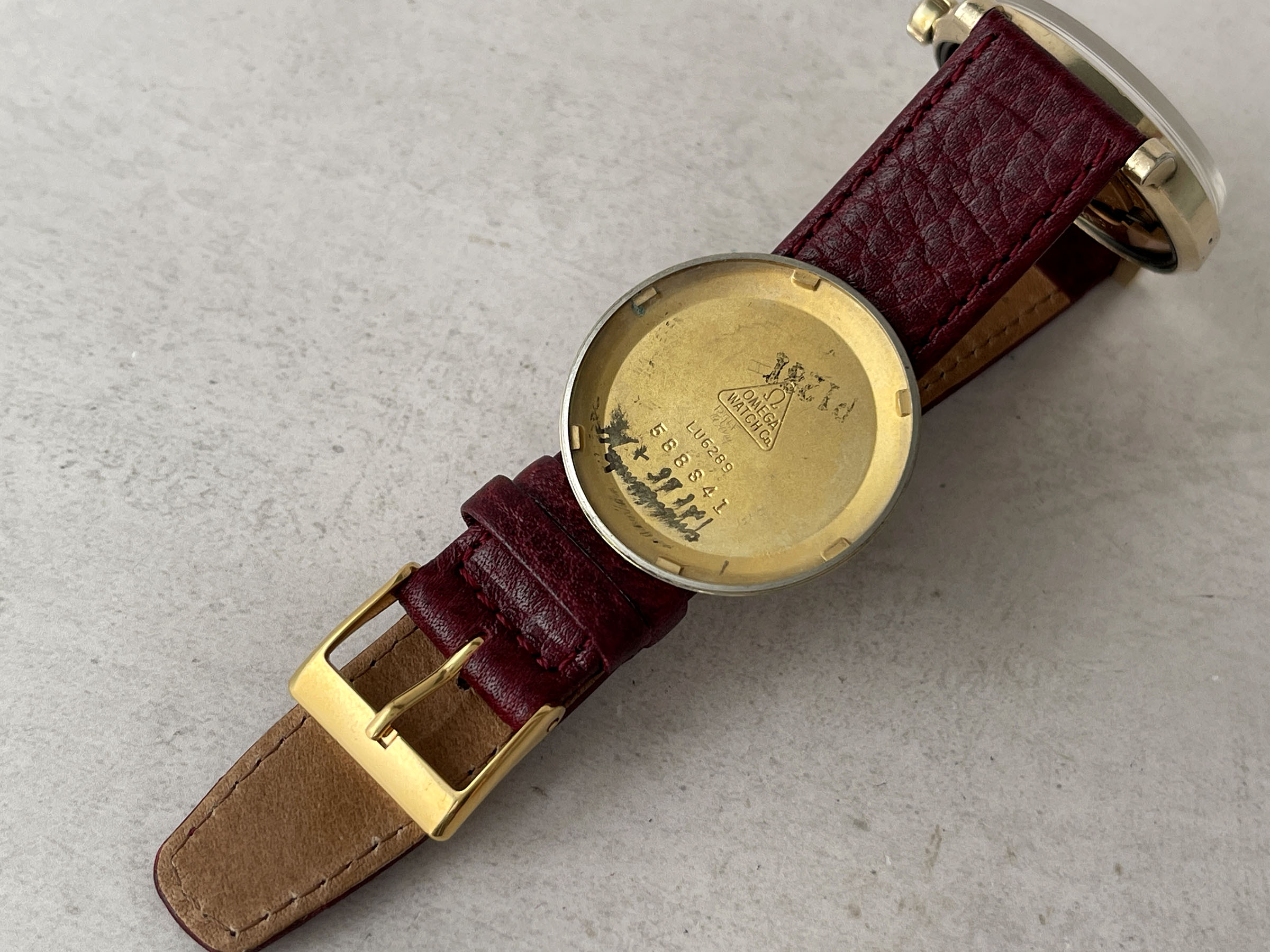 OMEGA "CHEVROLET" PRESENTATION WATCH 1969 - Vintage Swiss Automatic Watch Ref. LU 6289 Cal. 550 *** COLLECTOR'S EDITION ***