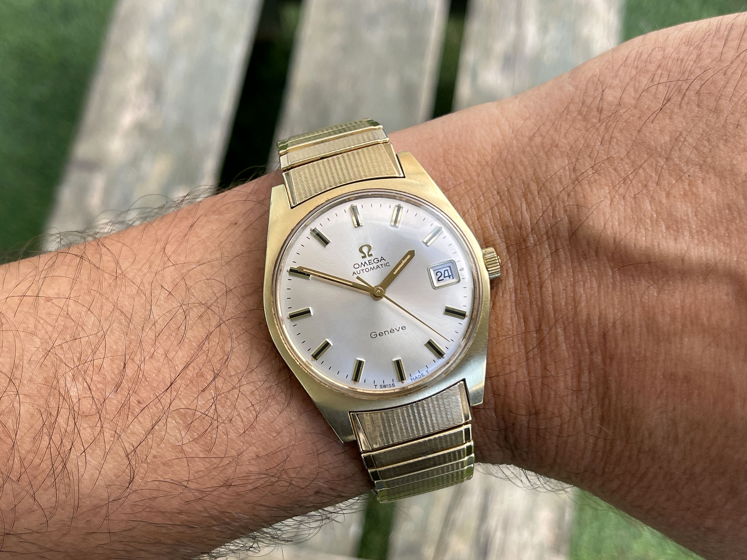 OMEGA GENÈVE 1970 (circa) - Vintage Swiss Automatic Watch Cal. 565 Ref. 166.041 - STUNNING CONDITION *** MINT ***