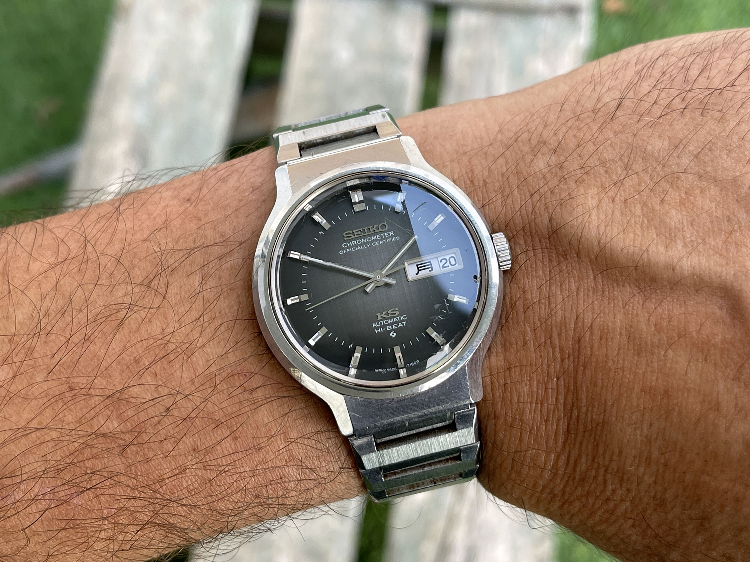 SEIKO "KS" KING SEIKO CHRONOMETER 1972 - Reloj antiguo automático Ref. 5626-7170 Cal. 5626 TODO ORIGINAL *** PRECIOSO ***