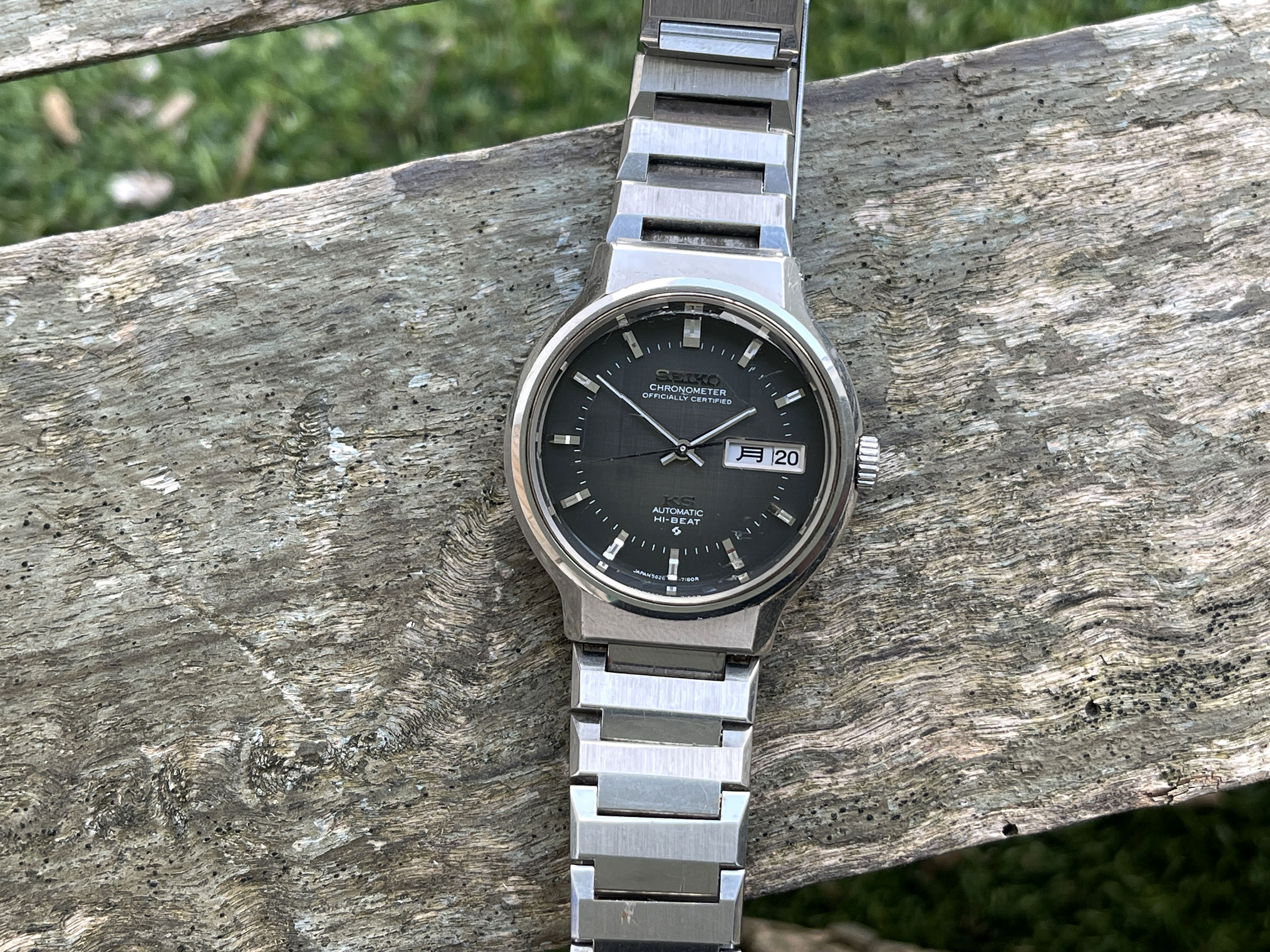 SEIKO "KS" KING SEIKO CHRONOMETER 1972 - Reloj antiguo automático Ref. 5626-7170 Cal. 5626 TODO ORIGINAL *** PRECIOSO ***
