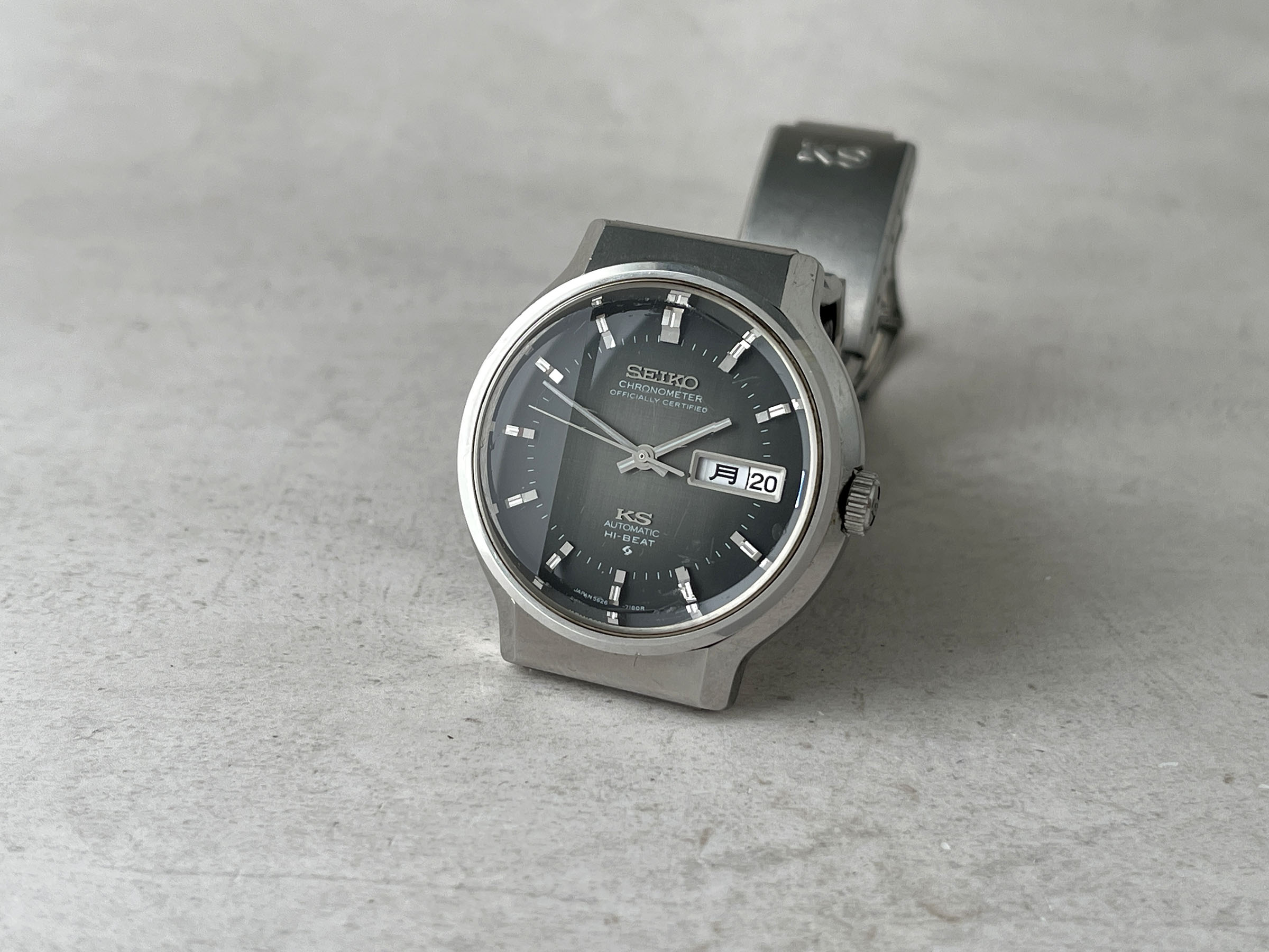 SEIKO "KS" KING SEIKO CHRONOMETER 1972 - Reloj antiguo automático Ref. 5626-7170 Cal. 5626 TODO ORIGINAL *** PRECIOSO ***