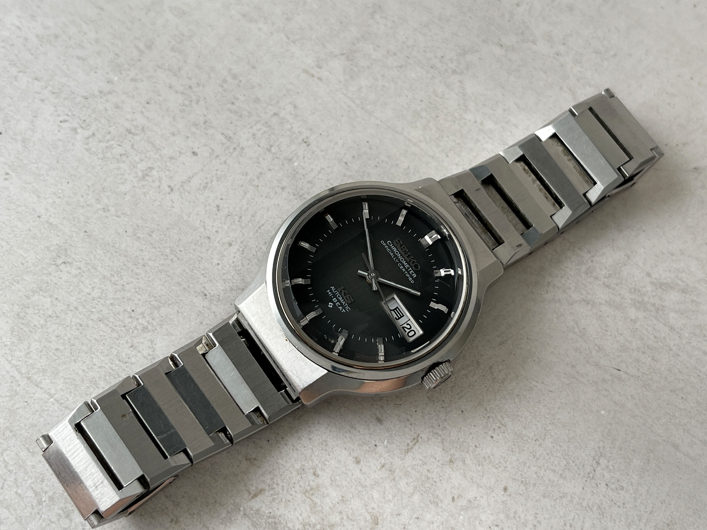 SEIKO "KS" KING SEIKO CHRONOMETER 1972 - Reloj antiguo automático Ref. 5626-7170 Cal. 5626 TODO ORIGINAL *** PRECIOSO ***