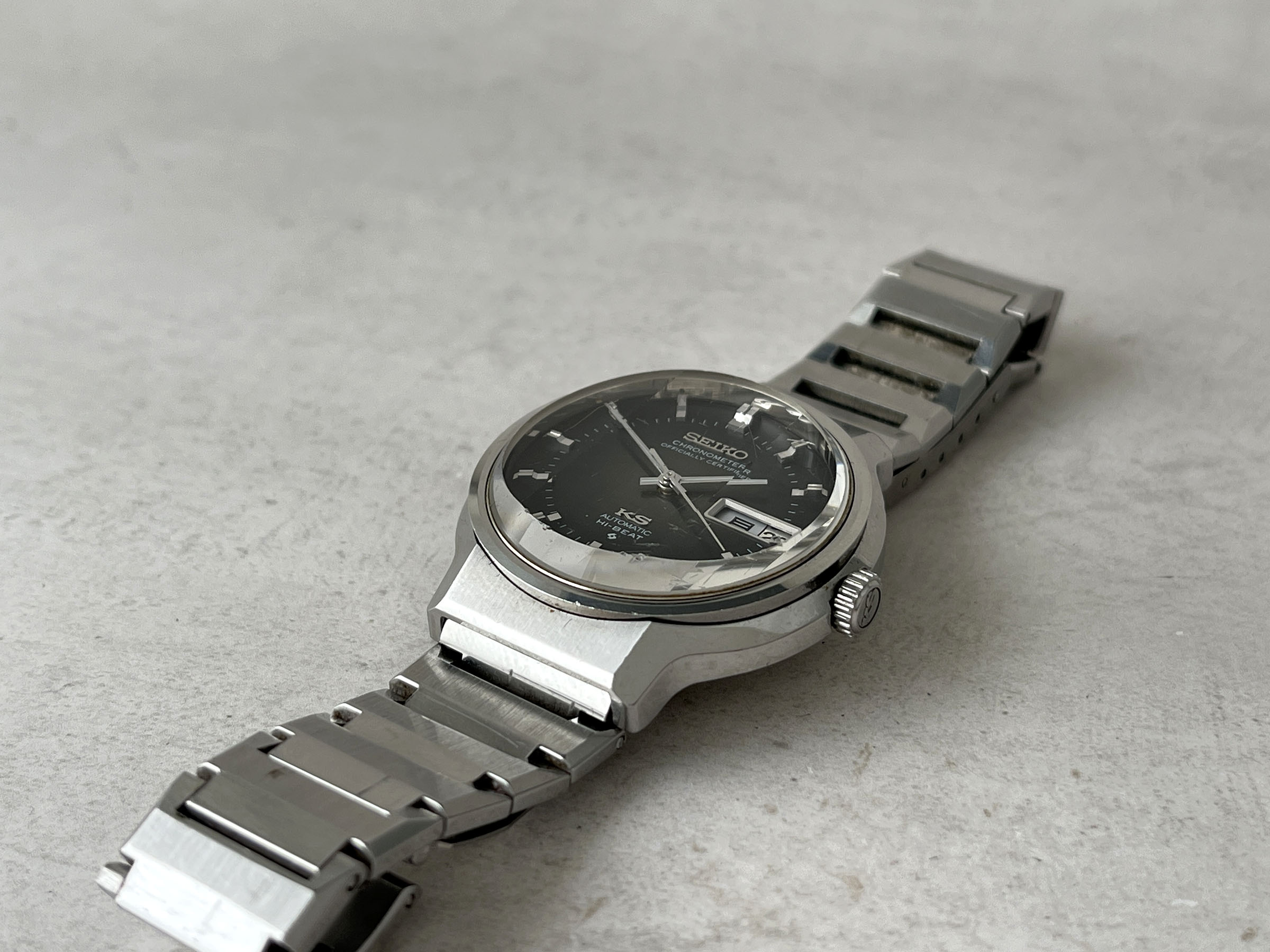 SEIKO "KS" KING SEIKO CHRONOMETER 1972 - Reloj antiguo automático Ref. 5626-7170 Cal. 5626 TODO ORIGINAL *** PRECIOSO ***