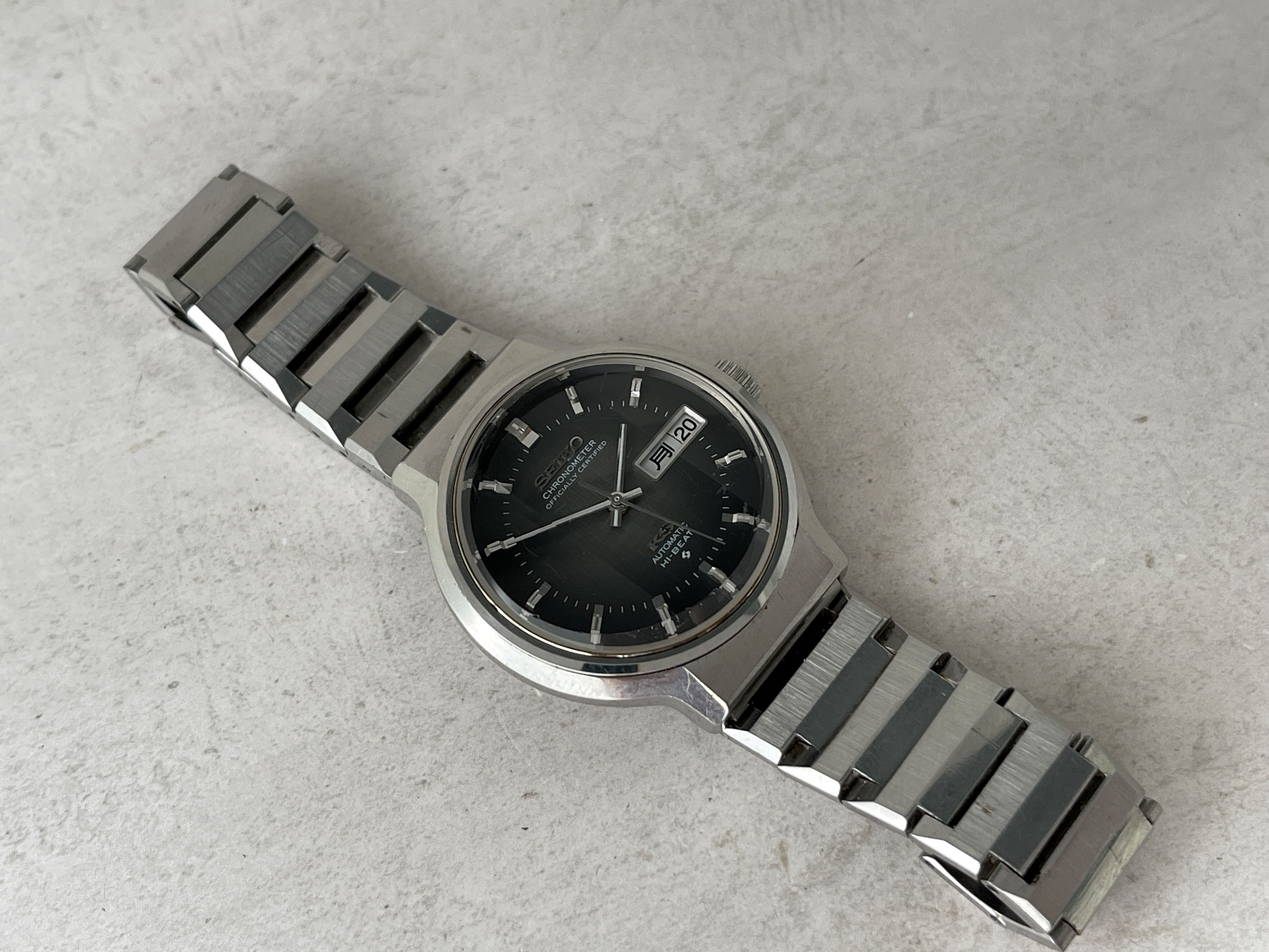 SEIKO "KS" KING SEIKO CHRONOMETER 1972 - Reloj antiguo automático Ref. 5626-7170 Cal. 5626 TODO ORIGINAL *** PRECIOSO ***