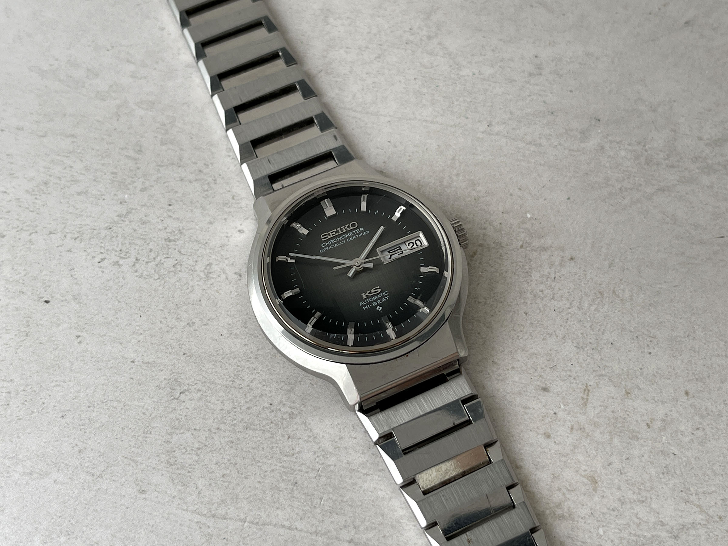 SEIKO "KS" KING SEIKO CHRONOMETER 1972 - Reloj antiguo automático Ref. 5626-7170 Cal. 5626 TODO ORIGINAL *** PRECIOSO ***