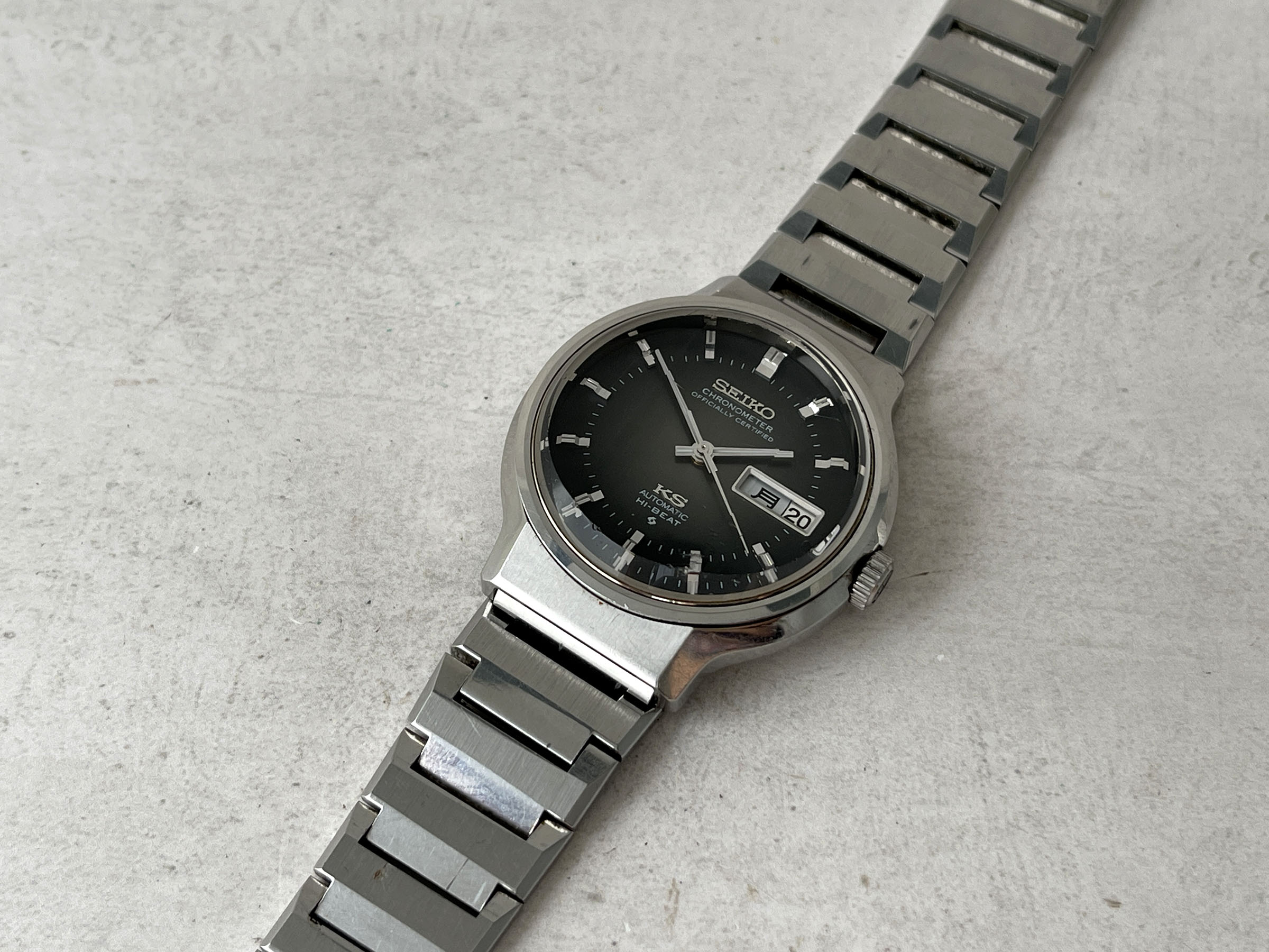 SEIKO "KS" KING SEIKO CHRONOMETER 1972 - Reloj antiguo automático Ref. 5626-7170 Cal. 5626 TODO ORIGINAL *** PRECIOSO ***