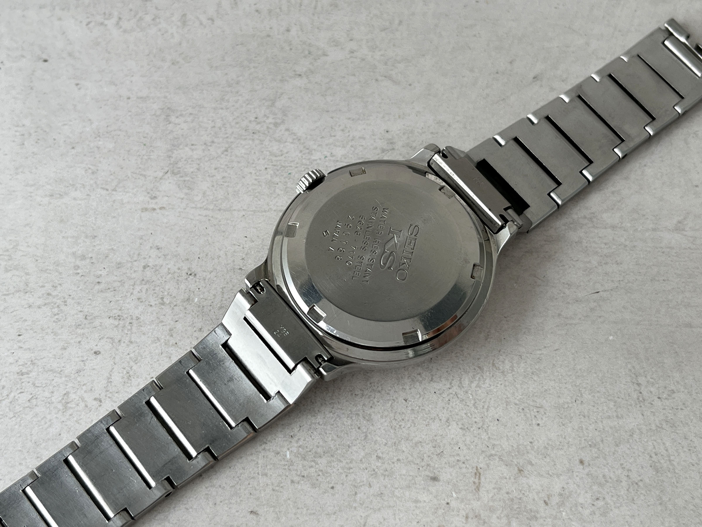 SEIKO "KS" KING SEIKO CHRONOMETER 1972 - Reloj antiguo automático Ref. 5626-7170 Cal. 5626 TODO ORIGINAL *** PRECIOSO ***