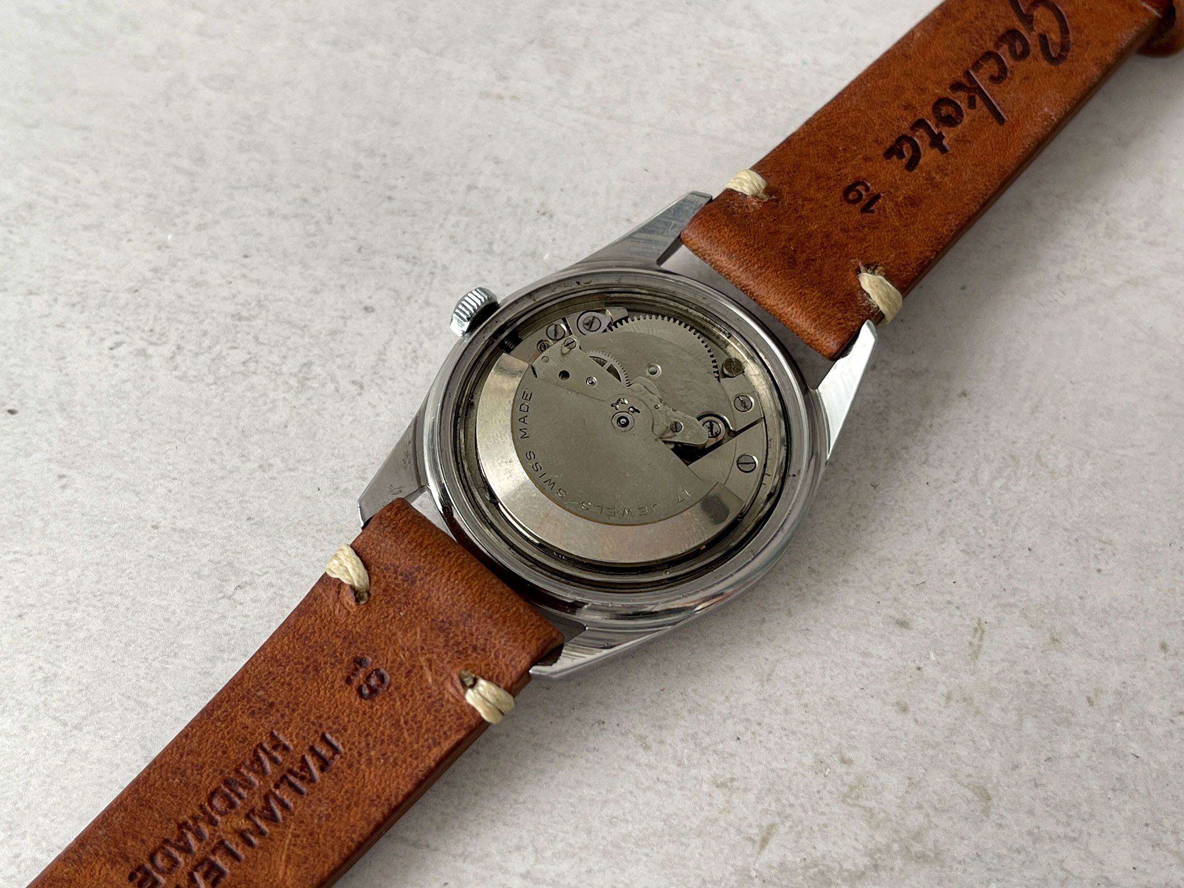 SOFIOR GREY 1965 (circa) - Vintage Swiss Automatic Watch Cal. FELSA 4007N Ref. 616-9 *** POLEROUTER STYLE ***
