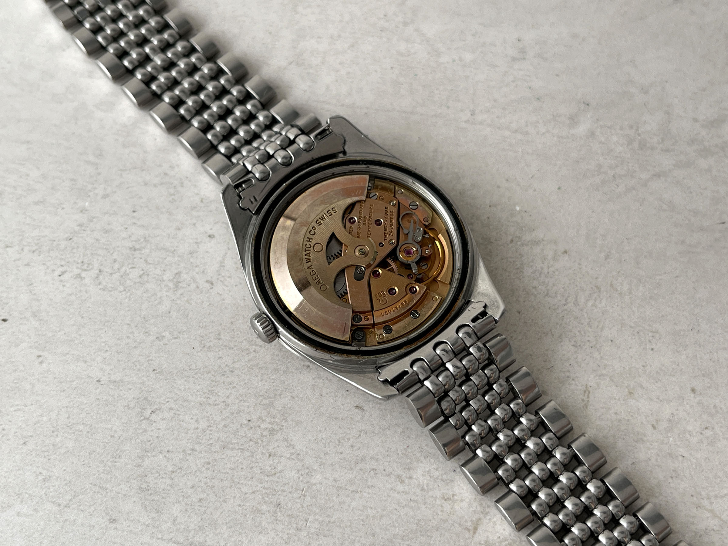 OMEGA SEAMASTER CHRONOMETER OFFICIALLY CERTIFIED 1969 - Reloj suizo vintage automático Cal. 564 Ref. 168.024-166.010 *** TODO DE ORIGEN ***