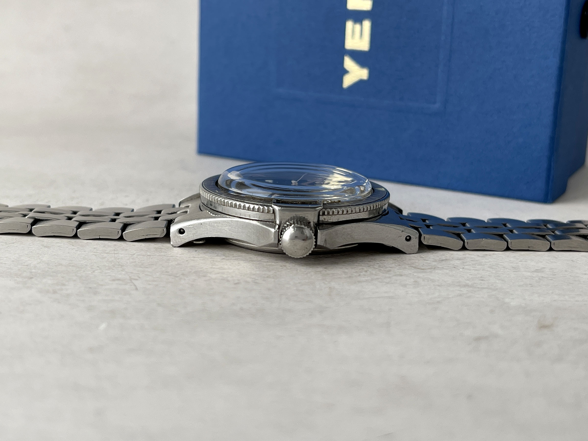 YEMA SUPERMAN 990 FEET 300M - Reloj DIVER vintage francés automático Cal. FE 5611 Ref. 53.0016 *** GHOST BEZEL ***
