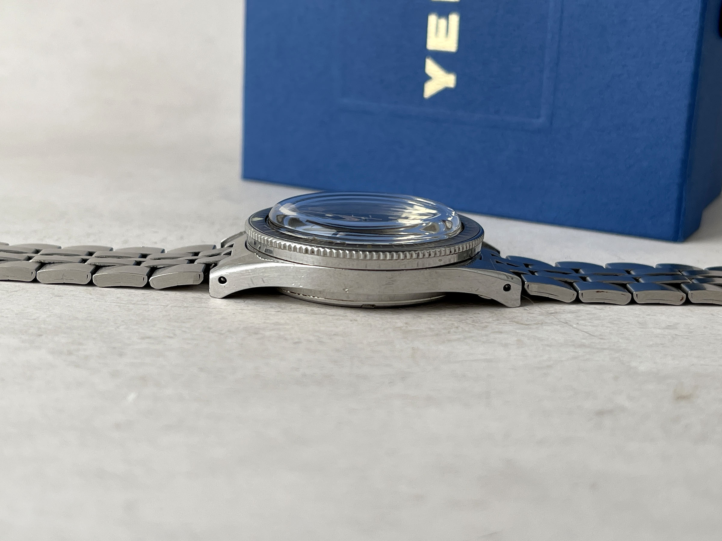 YEMA SUPERMAN 990 FEET 300M - Reloj DIVER vintage francés automático Cal. FE 5611 Ref. 53.0016 *** GHOST BEZEL ***
