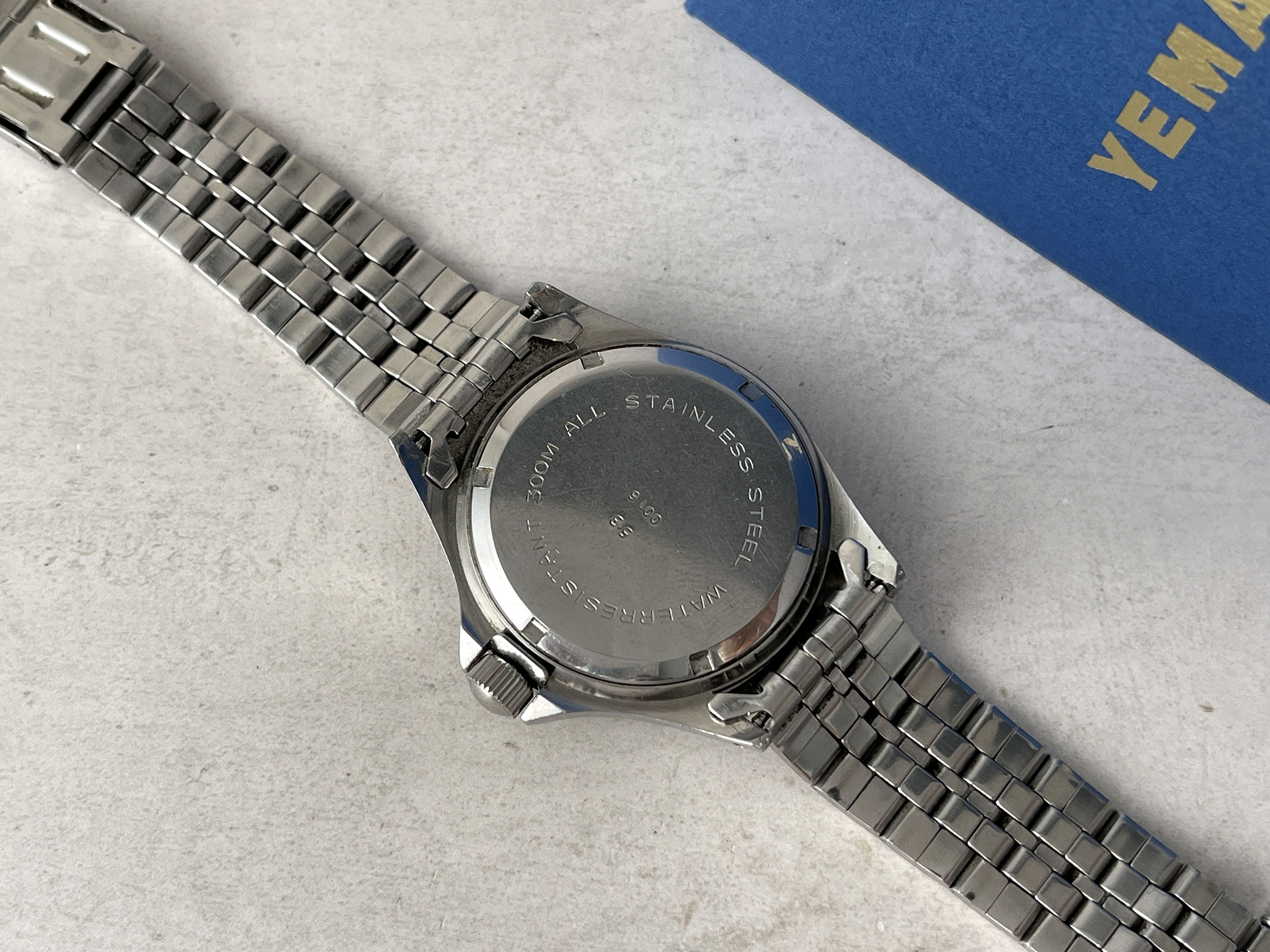 YEMA SUPERMAN 990 FEET 300M - Reloj DIVER vintage francés automático Cal. FE 5611 Ref. 53.0016 *** GHOST BEZEL ***