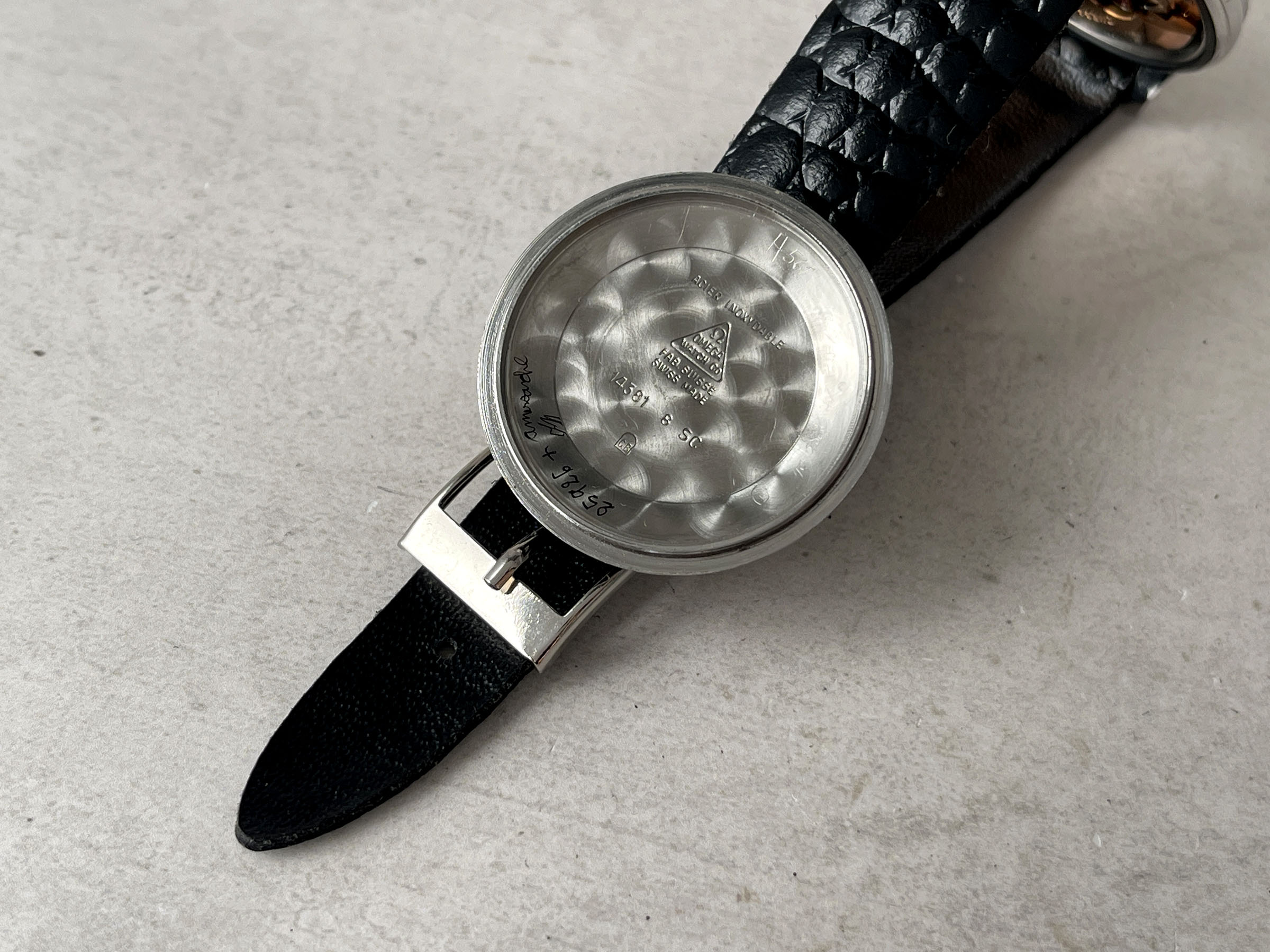 OMEGA CONSTELLATION "PIE PAN" 1960 - Reloj vintage suizo automático CHRONOMETER Cal. 551 Ref. 14381-8 *** EXCEPCIONAL ESFERA TROPICAL ***